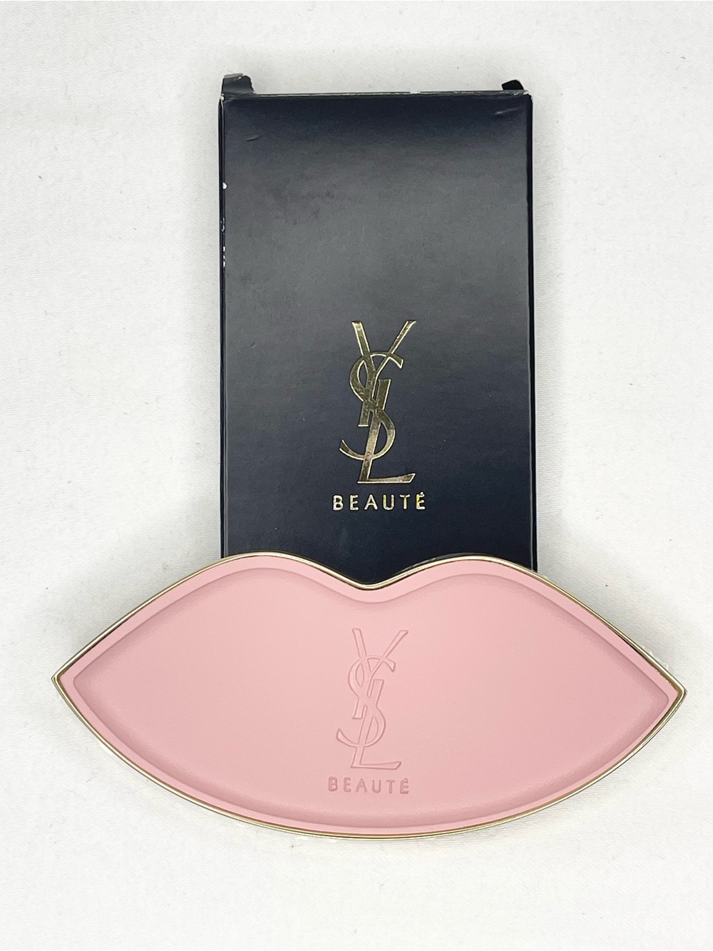 Yves Saint Laurent Beaute Authentic Pink Lip-Shaped Mirror GWP